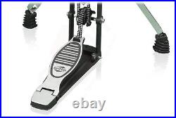 2-PACK Double Bass Drum Pedal & 2-Leg Hi-Hat Stand Drummers Quad Beater Head