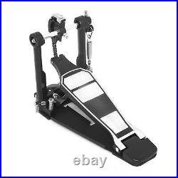 2 Pieces Double Bass Drum Pedals Drummer Gifts Heavy Duty Electric Drum Kits