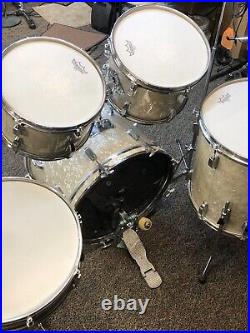 60s Rogers R-360 (first gen. MIJ) Double Soul 5-piece drum set with hardware