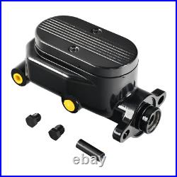 7 Universal Firewall Mount Power Brake Pedal Dual Booster Master Disc/Drum Kit