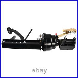 7 Universal Firewall Mount Power Brake Pedal Dual Booster Master Disc/Drum Kit