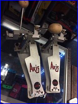 AXIS LONGBOARD Double Bass Kick Drum Pedal no bar