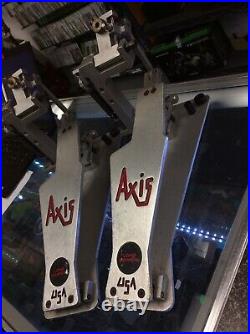 AXIS LONGBOARD Double Bass Kick Drum Pedal no bar