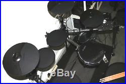 Alesis Command Electronic Drum Kit 8 piece with double bass pedal, chair & sticks