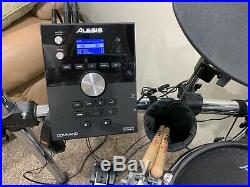 Alesis Command Mesh Electronic Drum Kit with PDP Double Bass Pedal and More