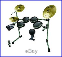 Alesis DM10 Pro Kit with DW 9000 Double Bass Pedals + Stool