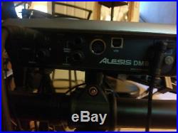 Alesis DM8 Pro Kit 8 piece electric drum set with p-902 double bass pedal