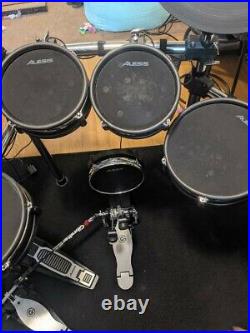 Alesis Dm10 MKII Pro Kit Electronic Drum Set with Gibraltar Double Kick pedal