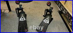Axis A-21-2 Longboard BLACK Twin Drum Pedal Handmade