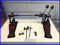 Axis A Classic Black Longboard Double Bass Drum Pedal FREE SHIPPING