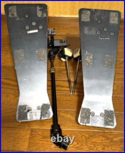 Axis A-L2CB Black Direct Drive Twin Double Drum Pedal Long Boards