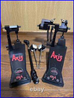Axis A-L2CB Black Direct Drive Twin Double Drum Pedal Long Boards AL2CB Rare JP Axis A-L2CB Black Direct Drive Twin Double Drum Pedal Long Boards AL2CB Rare JP