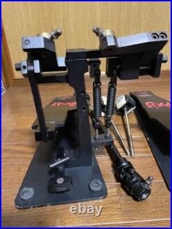 Axis A-L2CB Black Direct Drive Twin Double Drum Pedal Long Boards AL2CB Rare JP Axis A-L2CB Black Direct Drive Twin Double Drum Pedal Long Boards AL2CB Rare JP