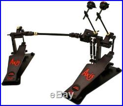 Axis A Longboard Double Bass Drum Pedal Black A-L2CB