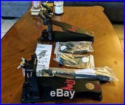 Axis A Longboard Double Bass Drum Pedal Black Includes original box and manual
