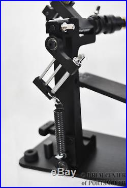 Axis A Longboard Double Bass Drum Pedal Black with MicroTune A-L2CBMT