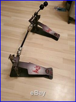 Axis A Longboard Double Bass Drum Pedal classic Black
