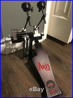 Axis Double Bass Drum Pedal Black