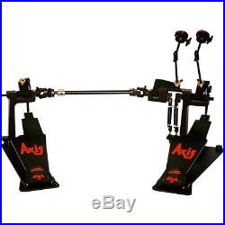 Axis Longboard A Double Bass Drum Pedal Classic Black