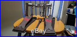 Axis Longboard Double Bass Drum Pedal, Used