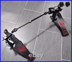 Axis Longboard Double Bass Drum Pedal Used, Black