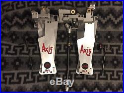 Axis Longboard Double Bass Drum Pedals- AL-2 Plus Ekit Boxes