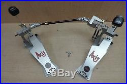 Axis X Longboard Double Bass Drum Pedals With PDP PDAX101 Beaters
