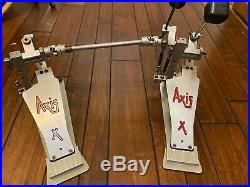 Axis X double bass drum pedal, used