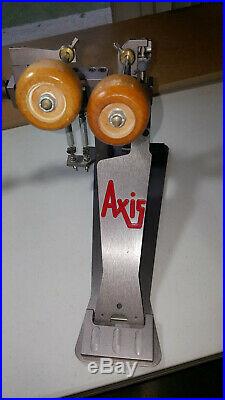 Axis double bass drum pedals