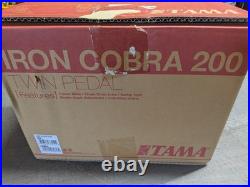 BRAND NEW! TAMA Iron Cobra HP200PTW Double Bass Drum Pedal