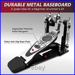 Bass Drum Pedal, Double Bass Drum Pedal Mount Double Chain Drive Foot Percussi