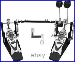 Bass Drum Pedal, Double Bass Drum Pedal Mount Double Chain Drive Foot Percussion