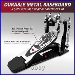 Bass Drum Pedal, Double Bass Drum Pedal Mount Double Chain Drive Foot Percussion