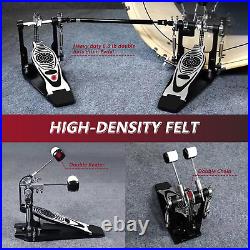 Bass Drum Pedal, Double Bass Drum Pedal Mount Double Chain Drive Foot Percussion