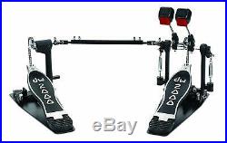 DW 2000 Double Bass drum Pedal new linkage