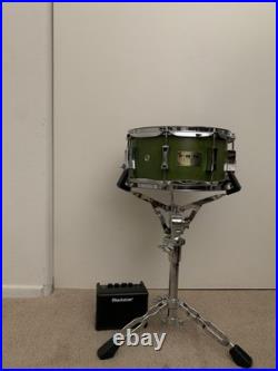 DW 3000 Double Bass Pedals, HiHat & Snare Stand w Pork Pie Snare & HiHats