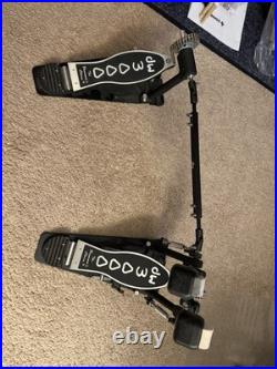 DW 3000 Double Bass Pedals, HiHat & Snare Stand w Pork Pie Snare & HiHats
