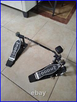 DW 3000 Double Pedal Dual Chain Bass Drum Pedal Excellent SEE PICS