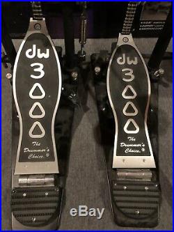 DW 3000 Series Double Bass Drum Pedal-DWCP3002 (Used)