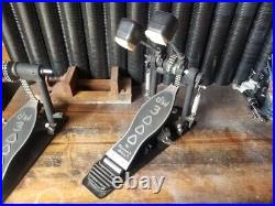 DW 3002 Double Pedal with New driveshaft assembly Excellent