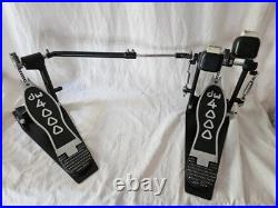 DW 4000 Double Bass Drum Pedal Barely Used in Great Condition Kick Punk Metal