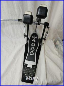 DW 4000 Double Bass Drum Pedal Barely Used in Great Condition Kick Punk Metal