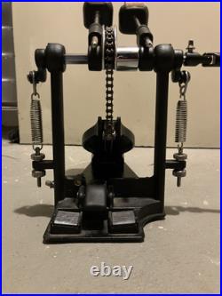 DW 4000 Double Bass Pedal Dual Foot Metal