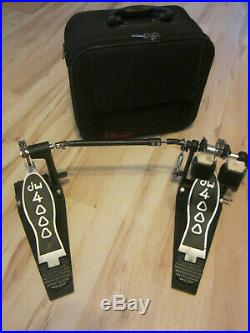 DW 4000 Double Bassdrum-pedal including PEARL Transportbag / case