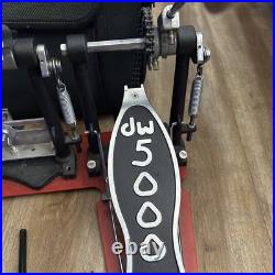DW 5000 &7000 Double Pedal w DW beater VERY GOOD comes with the case tested