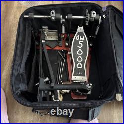 DW 5000 &7000 Double Pedal w DW beater VERY GOOD comes with the case tested