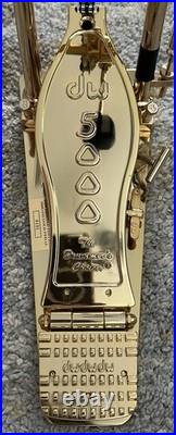 DW 5000 Bass Drum Pedal 35th Anniversary 24kt Gold Special Edition