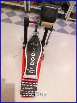 DW 5000 Bass drum Pedal. WithDouble Width Chain