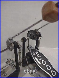 DW 5000 Double Bass Drum Pedal Double Chain USA Drum Workshop Chain Drive
