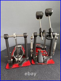 DW 5000 Double Bass Drum Pedal with Chain Drive